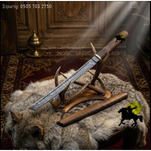 Wakizashi Japon Damascus Katanası 